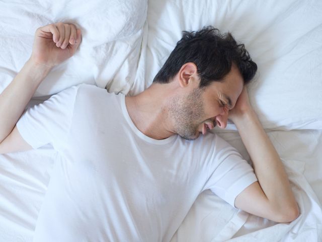 Man with sleep apnoea complications